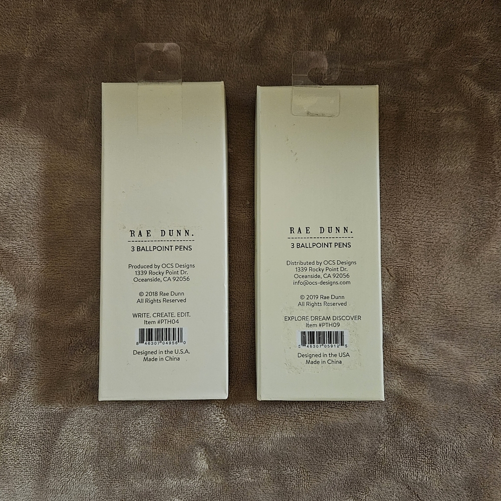 Rae Dunn Ballpoint Pen Sets - Picture 2 of 4